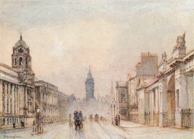 Whitehall in 1906 door John Fulleylove